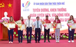 TT-Huế: Tuyên dương, khen thưởng Hồ Thanh Minh và các VĐV giành huy chương tại SEA Games 31 