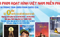 Hé lộ lịch chiếu phim hoạt hình miễn phí cho thiếu nhi dịp hè 2022