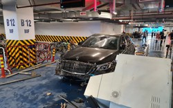 Người lái xe Maybach tông hàng loạt xe máy hầm chung cư ở Hà Nội là bảo vệ tòa nhà? 