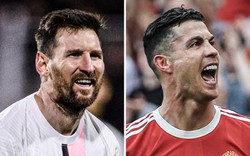 So sánh thành tích của Messi với Ronaldo ở mùa giải 2021-2022