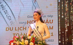 Hoa hậu Lý Kim Thảo và các VĐV có thành tích cao ở SEA Games 31 được tuyên dương