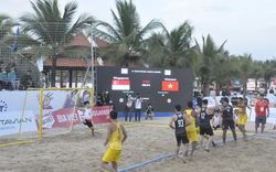Đội tuyển bóng ném bãi biển Việt Nam thắng trận mở màn tại SEA Games 31