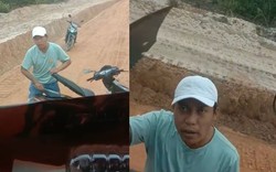 Quảng Trị: Truy tìm đối tượng chém vỡ kính xe chở đất khiến tài xế bị thương