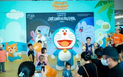 Trẻ vui “quên đường về” với đội quân Pikachu, mèo ú Doraemon dịp 1/6