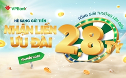 VPBank tung "cơn mưa quà tặng" trị giá gần 3 tỷ đồng tri ân khách hàng gửi tiết kiệm Hè 2022