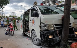 ​Kẻ nghi ngáo đá cướp xe cấp cứu trong bệnh viện, chạy qua nhiều tuyến đường ở Cần Thơ