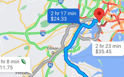 Ứng dụng Google Maps bổ sung tính năng chỉ đường tránh trạm thu phí