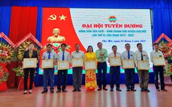 Huyện Chợ Mới của tỉnh An Giang tổ chức Đại hội tuyên dương nông dân sản xuất, kinh doanh giỏi