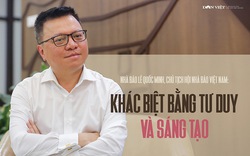 Nhà báo Lê Quốc Minh, Chủ tịch Hội Nhà báo Việt Nam: Khác biệt bằng tư duy và sáng tạo