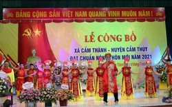 Cẩm Thủy – Thanh Hóa: Cẩm Thành đạt chuẩn nông thôn mới