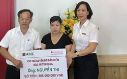 Quảng Nam: Bảo hiểm Agribank chi trả hơn 300 triệu đồng bảo hiểm Bảo an tín dụng cho khách hàng