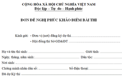 Hướng dẫn phúc tra, phúc khảo điểm thi tốt nghiệp THPT 2022