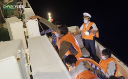 Clip: 5 ngư dân Bình Thuận từ cõi chết đang trên đường trở về nhà
