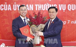 Chủ tịch Quốc hội Vương Đình Huệ trao quyết định nhân sự lãnh đạo Kiểm toán Nhà nước