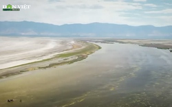 Một trong những hồ nước lớn nhất Trái Đất đang "teo nhỏ" nghiêm trọng 