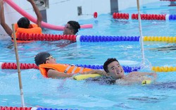 Giải bơi cứu đuối toàn quốc: Gần 500 thanh thiếu nhi tranh tài