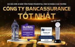 Prudential Việt Nam liên tiếp đón nhận 2 giải thưởng uy tín cho kênh phân phối qua hợp tác Ngân hàng