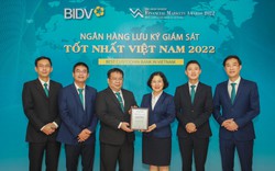 BIDV nhận giải thưởng "Ngân hàng lưu ký giám sát tốt nhất Việt Nam 2022"