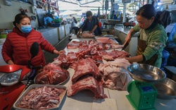 Giá thịt lợn tăng kéo lạm phát tăng 