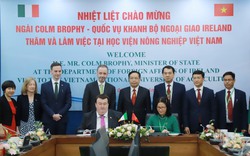 Học viện Nông nghiệp Việt Nam đề xuất Ireland hỗ trợ đào tạo nguồn nhân lực đổi mới sáng tạo