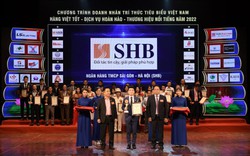 SHB bội thu giải thưởng Thương hiệu uy tín