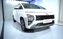 Ảnh thực tế Hyundai Stargazer 2023 vừa ra mắt: Đối thủ nặng ký của Mitsubishi Xpander, Toyota Veloz Cross.