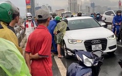 Thông tin từ công an vụ người đàn ông bỏ lại xe Audi, tử vong dưới chân cầu Nhật Tân