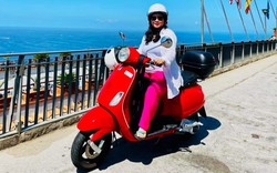 Cưỡi vespa trở về Sorrento