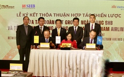 SHB, T&T Group hợp tác chiến lược toàn diện với Vietnam Airlines và Đường sắt Việt Nam