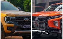 Người dùng nên mua xe bán tải Ford Ranger hay Mitsubishi Triton trong tầm tiền 1 tỷ đồng?