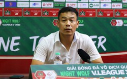 HLV Nguyễn Huy Hoàng nói gì sau trận hòa Hà Nội FC?