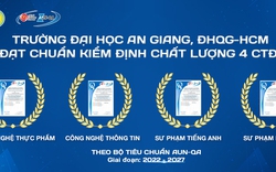 ĐH An Giang - thành viên của ĐHQG TP.HCM có thêm 4 chương trình đạt chuẩn AUN-QA