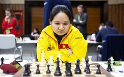 ĐT cờ vua nữ Việt Nam thắng kịch tính Hungary, lọt tốp 10 Olympiad