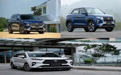 Loạt xe ô tô hết kèm "lạc" tại Việt Nam: Cuối cùng Hyundai Santa Fe, Toyota Veloz Cross cũng giảm nhiệt