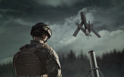 'UAV ném bom rải thảm': Video Ukraine dùng UAV thả cả chùm 10 lựu đạn vào quân đội Nga
