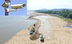 Quảng Ngãi: Lắp đặt camera giám sát khối lượng cát, sỏi mua bán tại các bến, bãi 