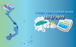 Thời tiết hôm nay 10/8/2022: Thanh Hóa, Nghệ An có mưa to cục bộ