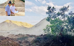 Quảng Ngãi: Trước khi dính sai phạm mỏ đất, Công ty Lý Tuấn từng lập bãi chứa cát trái phép 