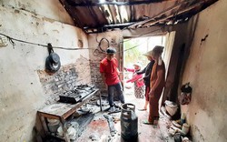 Cháy khí gas trong nhà bếp khi nấu cỗ, 3 người bị bỏng nặng