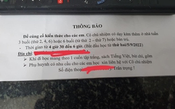 Vừa đầu năm học cô giáo đã "dí" ngay tờ giấy học thêm, phụ huynh lo sợ con bị trù dập