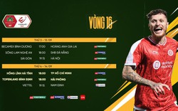 Lịch phát sóng trực tiếp vòng 16 V.League 2022: HAGL đi dễ khó về