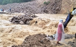 Mưa lớn gây sạt lở, ngập úng nhiều công trình tại Sơn La