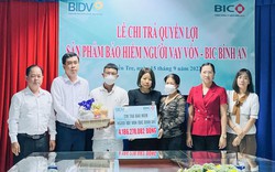 Bảo hiểm BIDV (BIC) chi trả hơn 4 tỷ đồng tiền bảo hiểm cho khách hàng tại Bến Tre