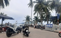 Kiểm tra, chấm dứt các bãi giữ xe trái phép dọc bờ biển Nha Trang