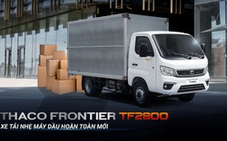 Thaco Frontier TF2800 - xe tải nhẹ máy dầu hoàn toàn mới