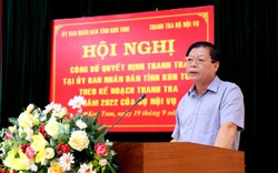 Thanh tra công tác tuyển dụng, bổ nhiệm công chức tại UBND tỉnh Kon Tum