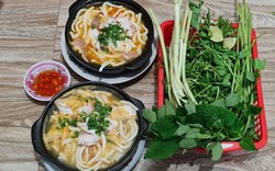 Lạ miệng "lẩu" bánh canh cá lóc