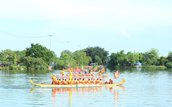 Gần 600 vận động viên tham dự Lễ hội bơi Trải truyền thống quận Hoàng Mai năm 2022