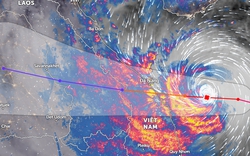 CẬP NHẬT: Bão số 4 NORU mạnh cấp 13-14 (134-166km/giờ), chỉ cách Đà Nẵng - Quảng Ngãi 180km