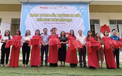 Báo NTNN/Dân Việt và nhà tài trợ khánh thành "Điểm trường mơ ước" Bản Mạn (Bắc Kạn)